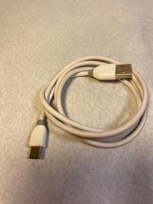 Cable usb tipo c white